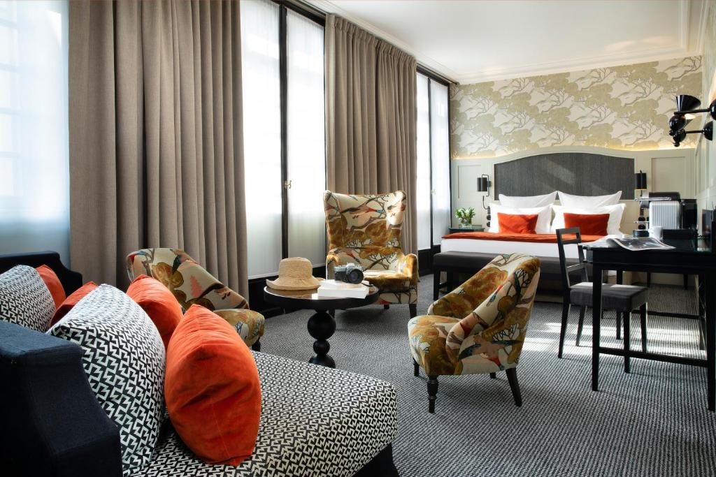 hotel d aubusson 5 sterne hotel paris zimmer